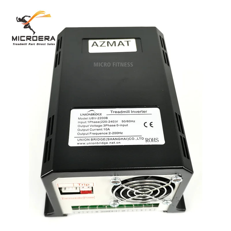 AZMAT UBV 2200B Treadmill Inverter Motor Controller UBV2200B Power supply unit Variable frequency Drive Inverters for MBH s900