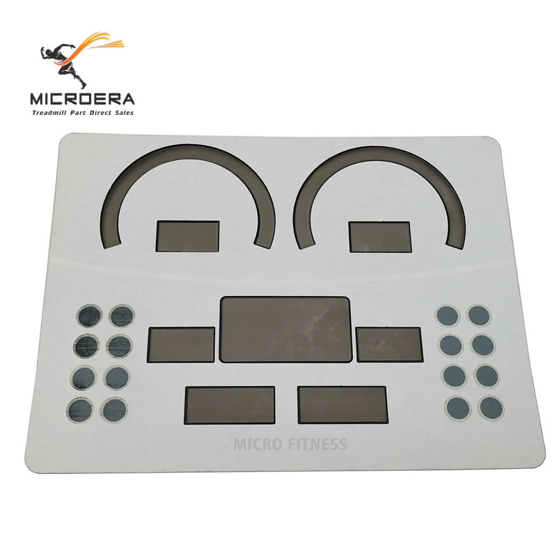 For MBH S900 Treadmill Quick Start Stop Button keyboard Film BH Treadmill Button Film Button Sticker Membrane Switch Sticker