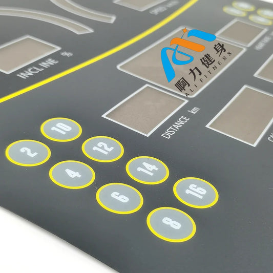 Button keyboard Film for MBH S900 BH Treadmill Button Film Button Sticker Membrane Switch Sticker