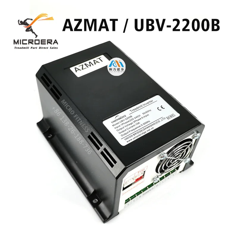 AZMAT UBV-2200B Treadmill Inverter Motor Controller UBV2200 UBV2200B Power supply unit Variable frequency Drive VFD for MBH s900