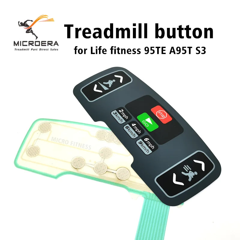 Treadmill Button keyboard for Life fitness 95TE A95T S3 Treadmill Console panel Membrane switch Tredamill button Parts