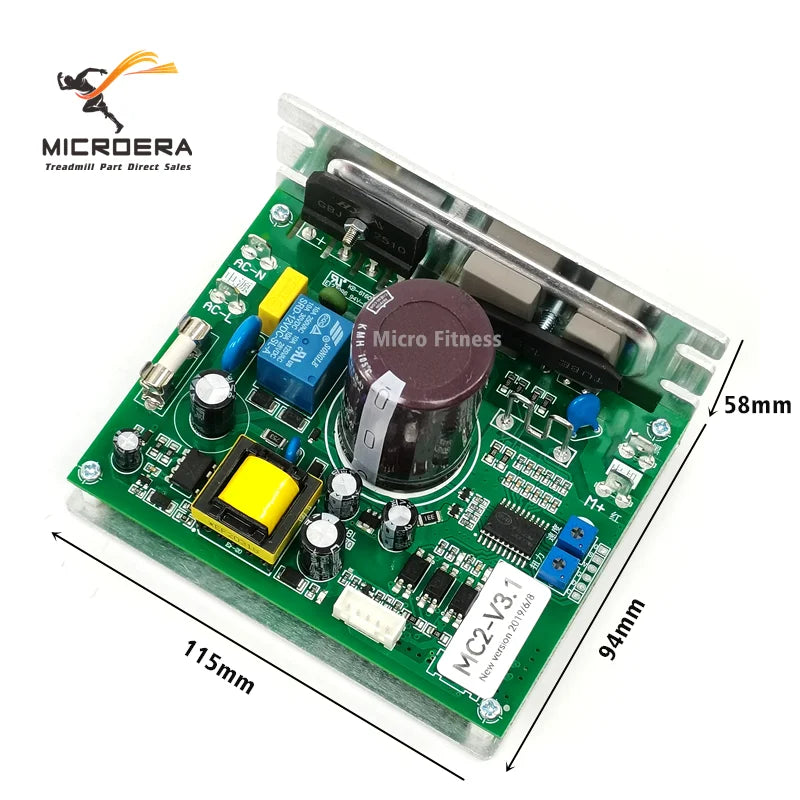 Replace Treadmill Motor Controller MC2-V3.1 2020-03-15 MC2 V3.1 MC2V3.1 Treadmill Control board Circuit board Power supply board