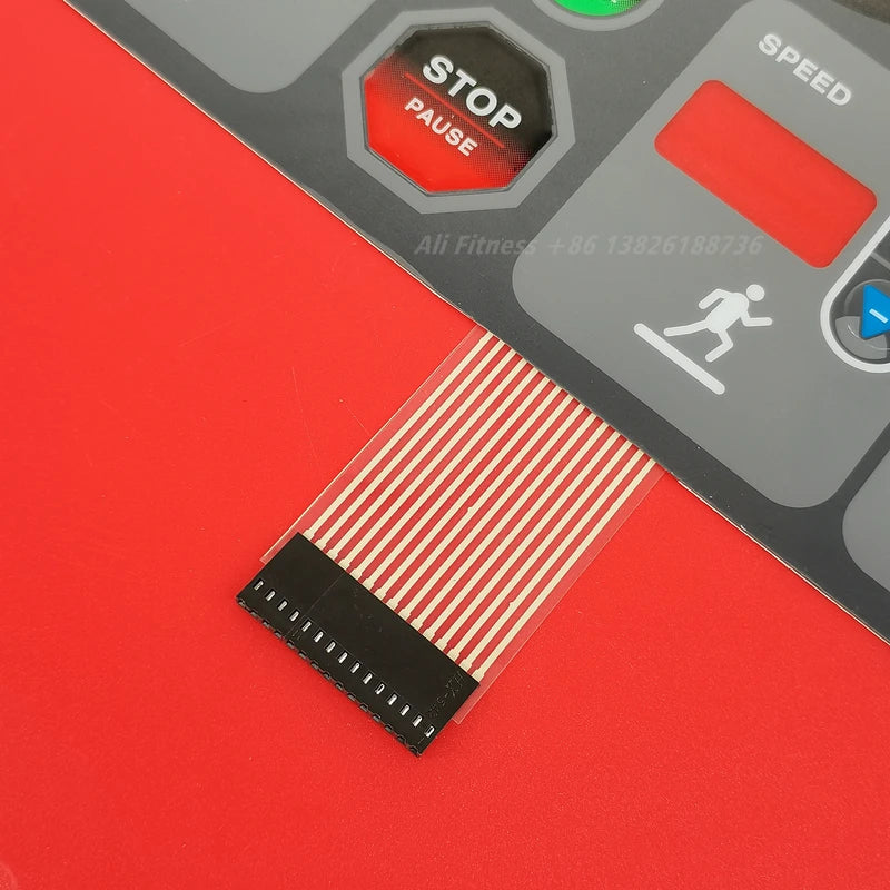 Treadmill button Keypad for startrac 7532 7632 7600 star trac Treadmill Button Control Panel Membrane keyboard numeric keypad