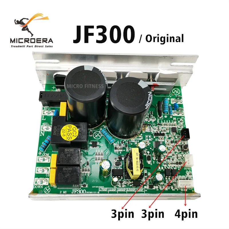 Treadmill Motor Controller JF300 1210V1.0 DT1252B 04 Treadmill Control board Circuit board Driver power supply board