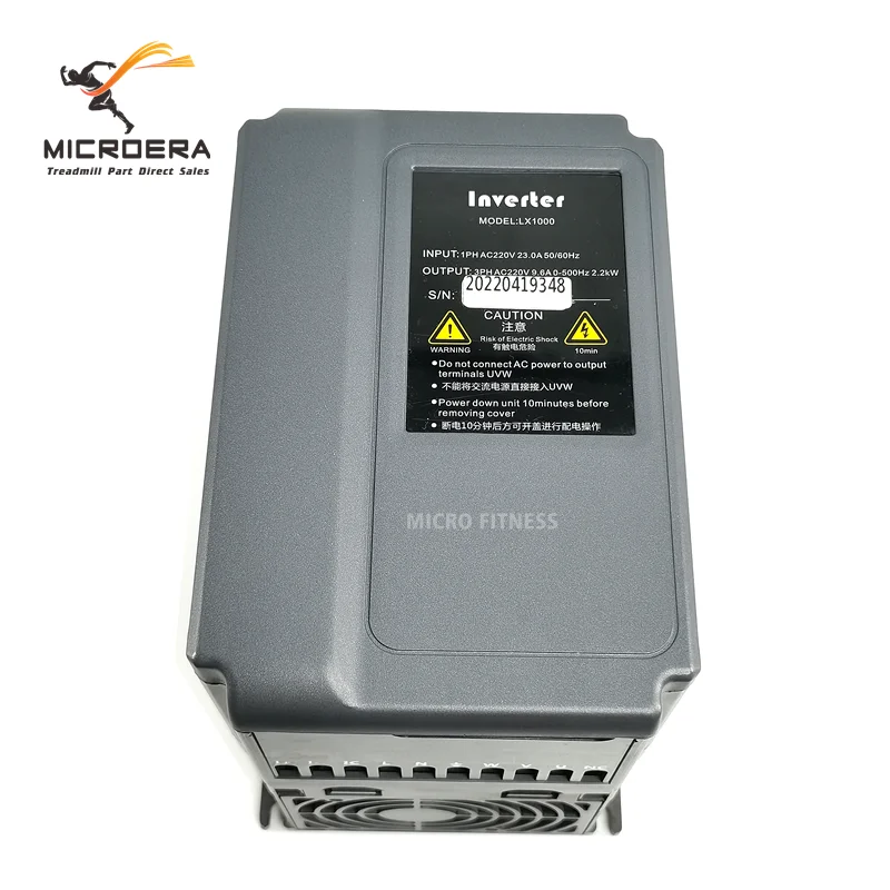 Treadmill Inverter LX1000 Motor Controller Control Power Converters Variable frequency Drive 220V 9.6A 0~50.0Hz 2.2KW Inverters