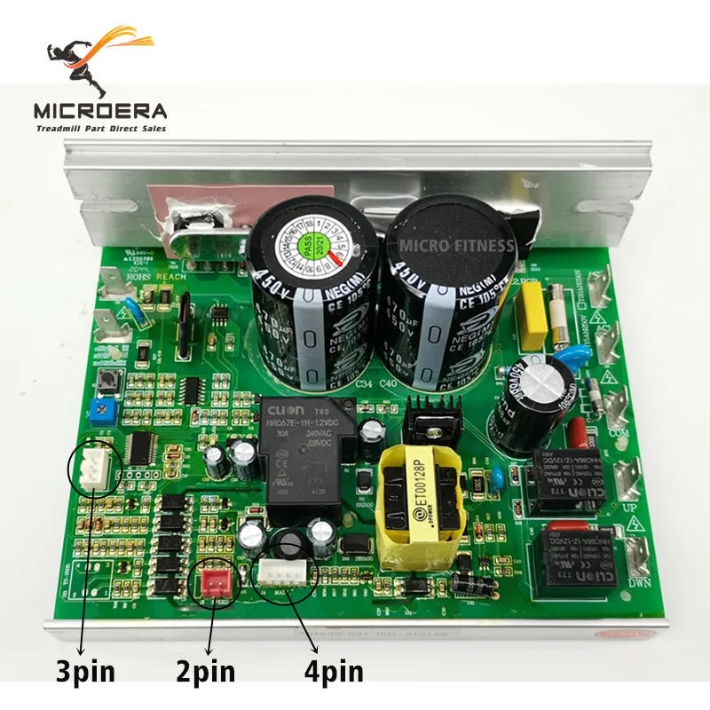 PCB-ZYXK9-1111-V1.2 Treadmill Motor Controller Control Board PCB ZYXK9 1111 V1.2 PCB Circuit Board Drive Panel Power Board