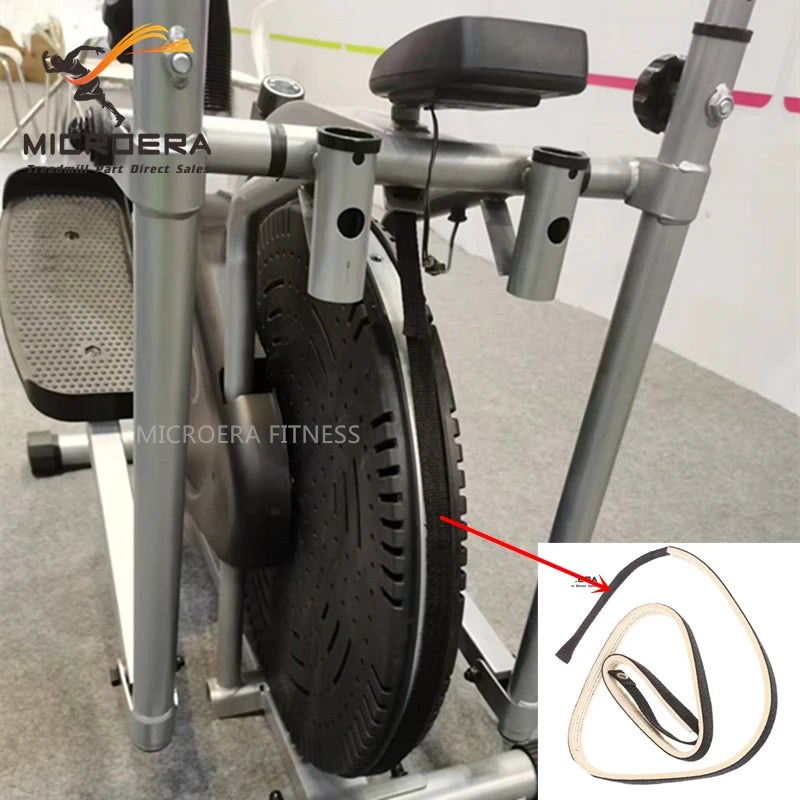 Exercise Bike Power Resistance Belt Resistance Belt Gym, Portable Home Indoor Use Practical Exercise Bike Friction Belt Strap