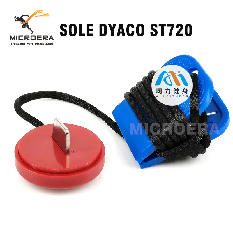 for SOLE DYACO ST720 Treadmill Clip-on lock Running machine safety key emergency stop lock safety switch safety lock start key
