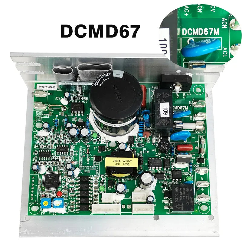 Endex DCMD67 DCMD67M New Treadmill Motor Controller Circuit board Control board Driver board compatible with DK City NB702028