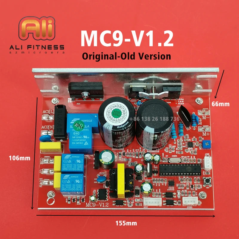 MC9-V2.0 Treadmill Motor Controller MC9-V1.2 MC9 V2.0 Control board Circuit board Driver motherboard New/Old Version