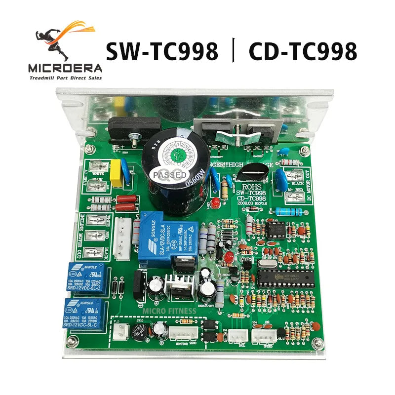 Treadmill Motor Controller ROHS SW-TC998 CD-TC998 Mainboard lower Control board Driver power supply board Circuit board