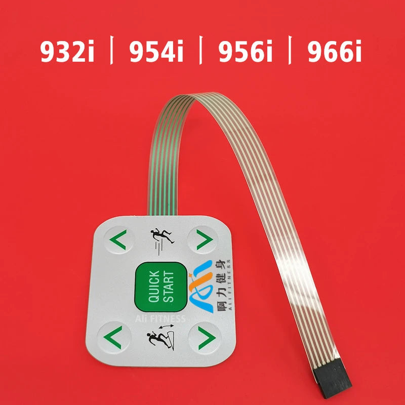 For Precor 932 932i 954 954i 956 956i Precor Treadmill Button Keyboard Membrane Button Speed Keybod