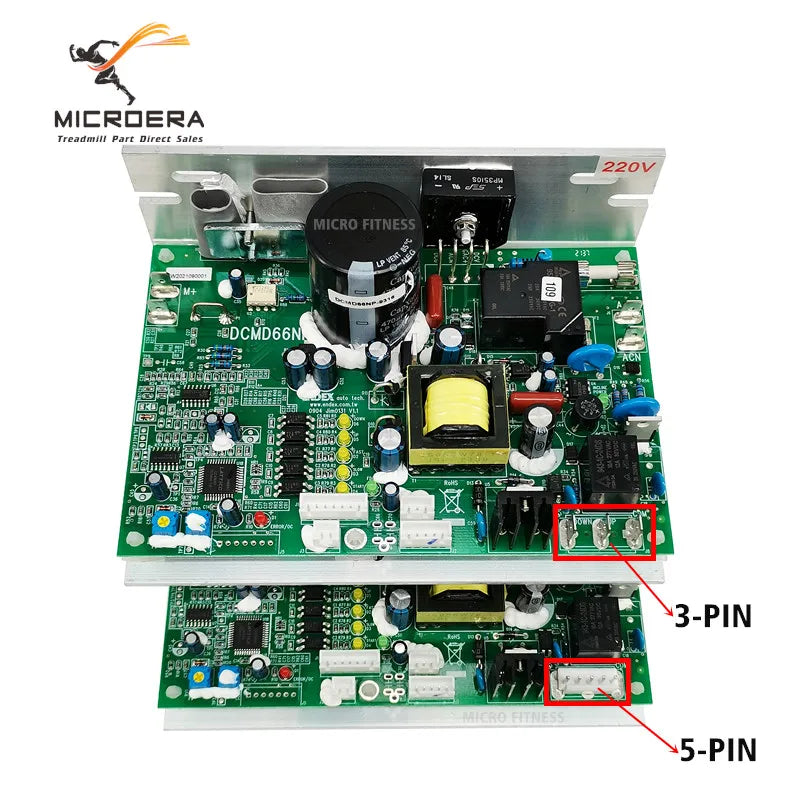 Control board Endex DCMD66 DCMD66NP Treadmill Motor Controller for BH BH6435 G6515C G6448N Treadmill Circuit board Driver board
