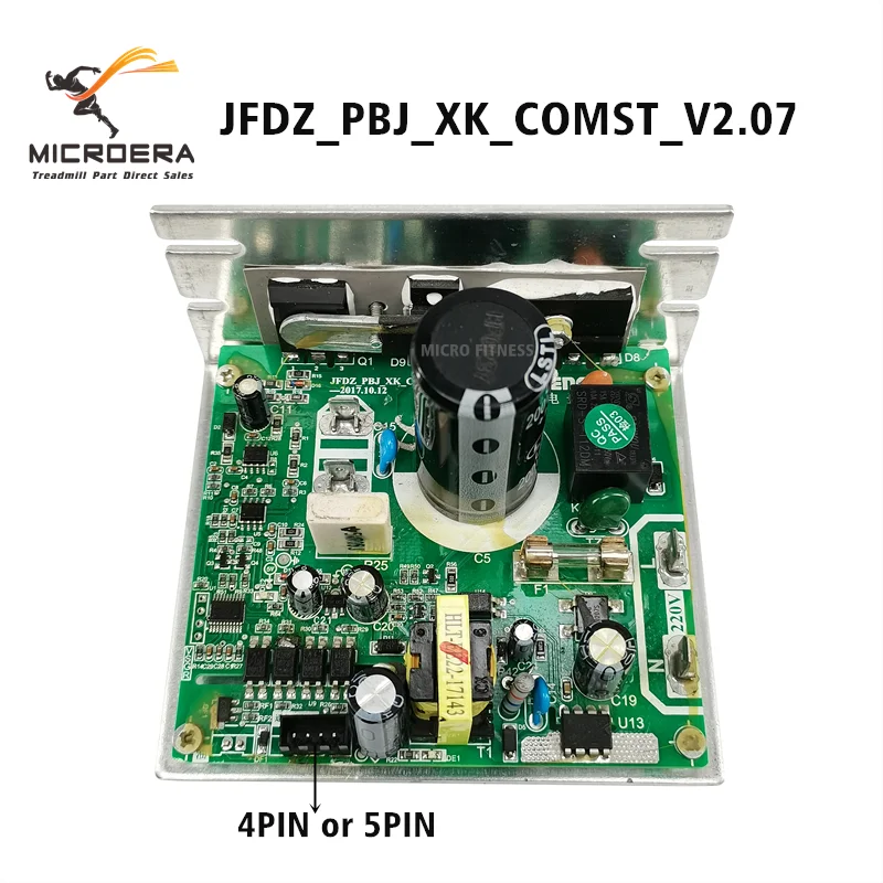 for JFDZ-PBJ-XK-COMST-V2.07 Treadmill Motor Controller JFDZ PBJ XK COMST V2.07 Control board Circuit Driver power supply board