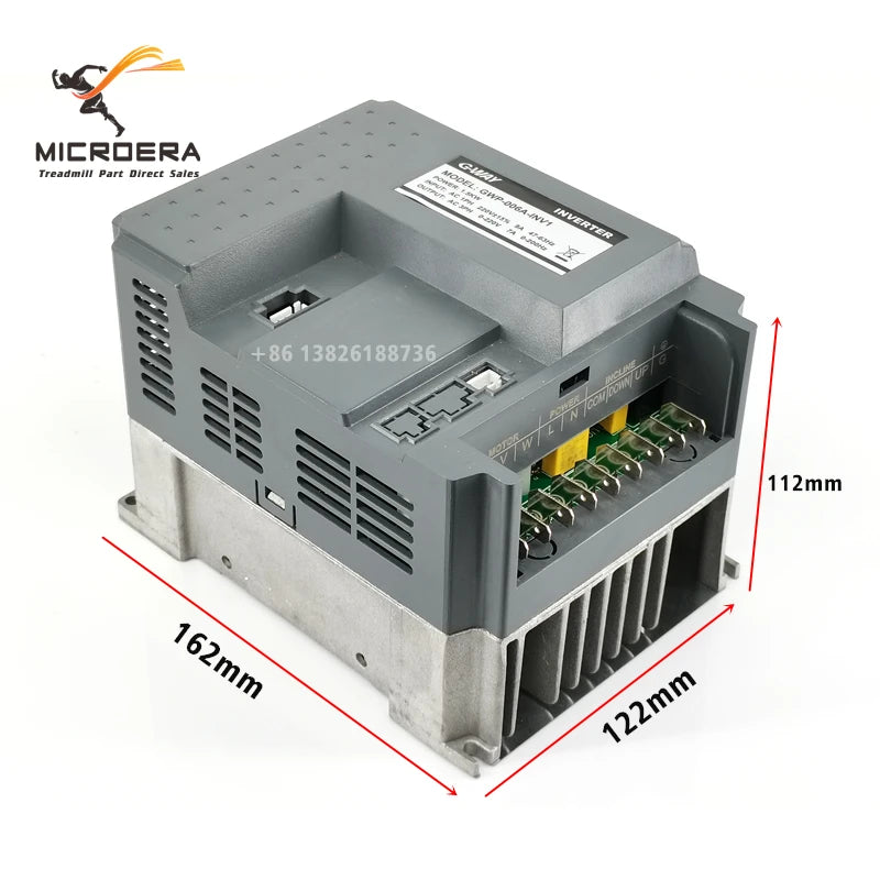 G-WAY Universal Treadmill Inverter GWP-006A-INV2 GWP-006A-INV3 Motor Controller Variable frequency Drive Control 1-4HP AC Motor