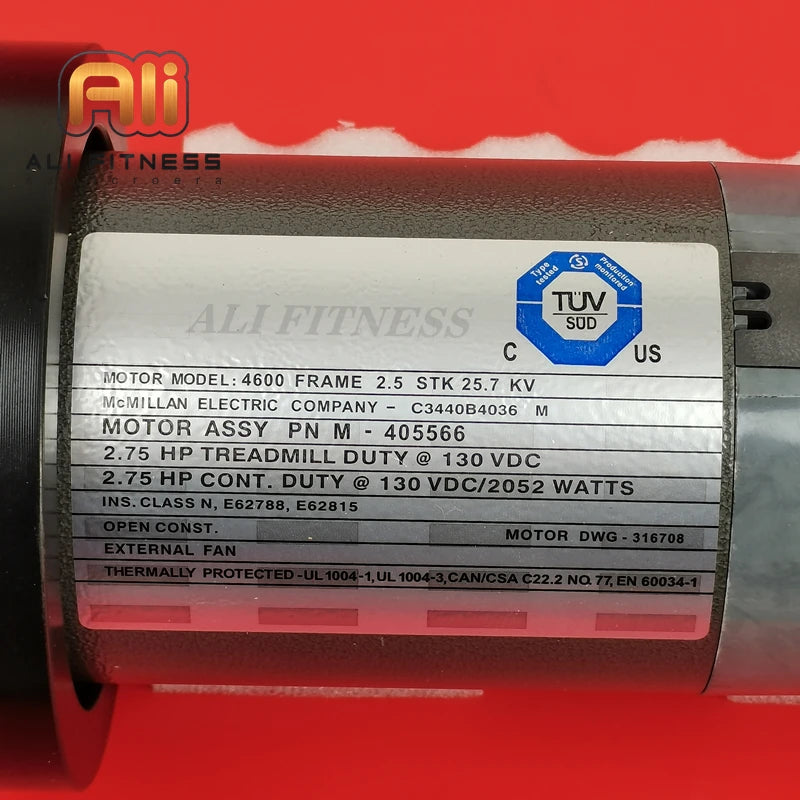 For ICON ProForm NordicTrack Reebok Nordic Track Treadmill Motor engine 4600 P/N M-405566 2.75HP TREADMILL DUT 130VDC