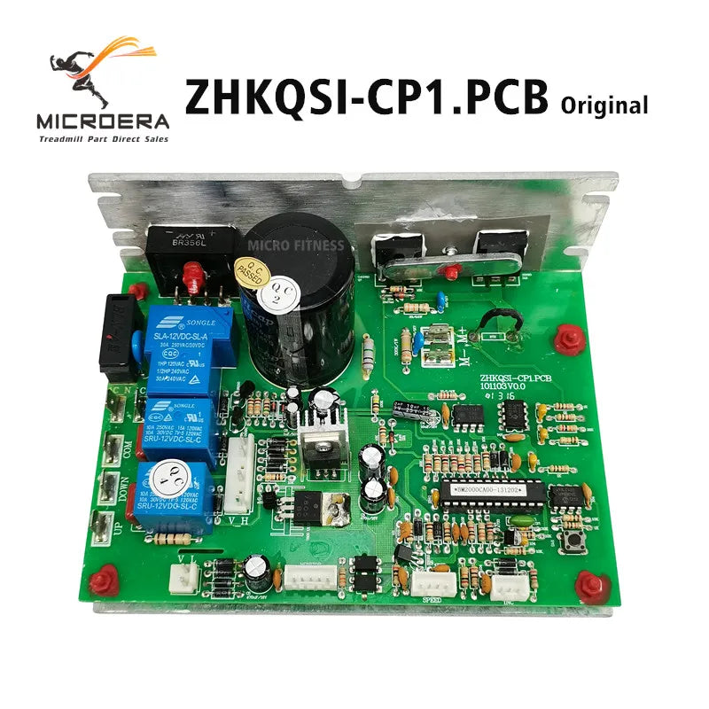 for BH fitness G6414V Treadmill Motor Controller ZHKQSI-CP1.PCB Control board ZHKQSI-001.PCB Circuit board ZH-KQSI-001(2.6).PCB