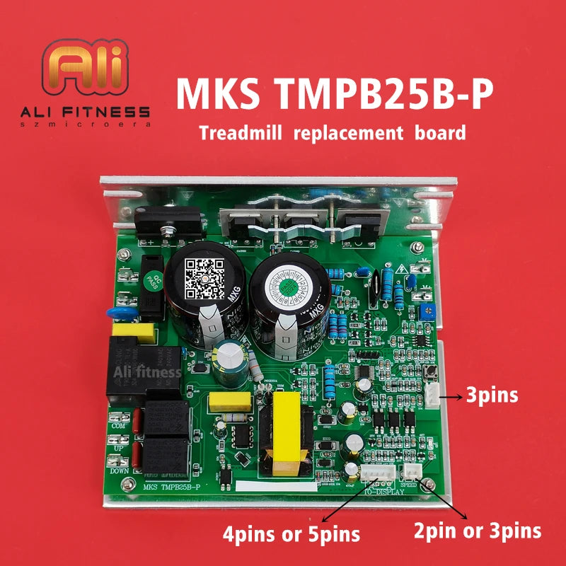 Replacement MKS TMPB25B-P Treadmill Motor Controller Control Board MKS TMPB25B P Circuit Board for MOVYOO XFIT T30 Treadmill
