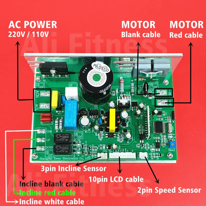 B304 S10 S13 Treadmill motor Controller for Johnson Tempo TREO T101 T102 Circuit board Control board Driver board Mainboard