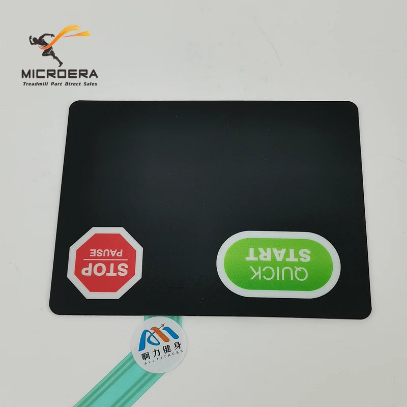 STAR TRAC Treadmill Button Keypanel STAR T RAC Control Panel Membrane Switch Sticker Key Film Start Stop Button TREX1010-U22368