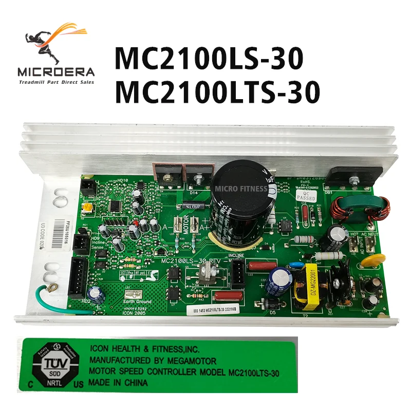 MC2100LTS-30 MC2100LS 30 REV Treadmill Motor Controller for ICON Nordic Track PROFORM Circuit Board Control Board MC2100LT 30