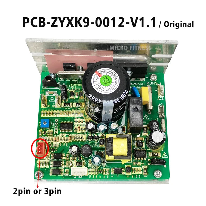 PCB-ZYXK9-0012-V1.1 BH fitness T100BT6441 Treadmill Motor Controller Circuit board Control board Power supply board