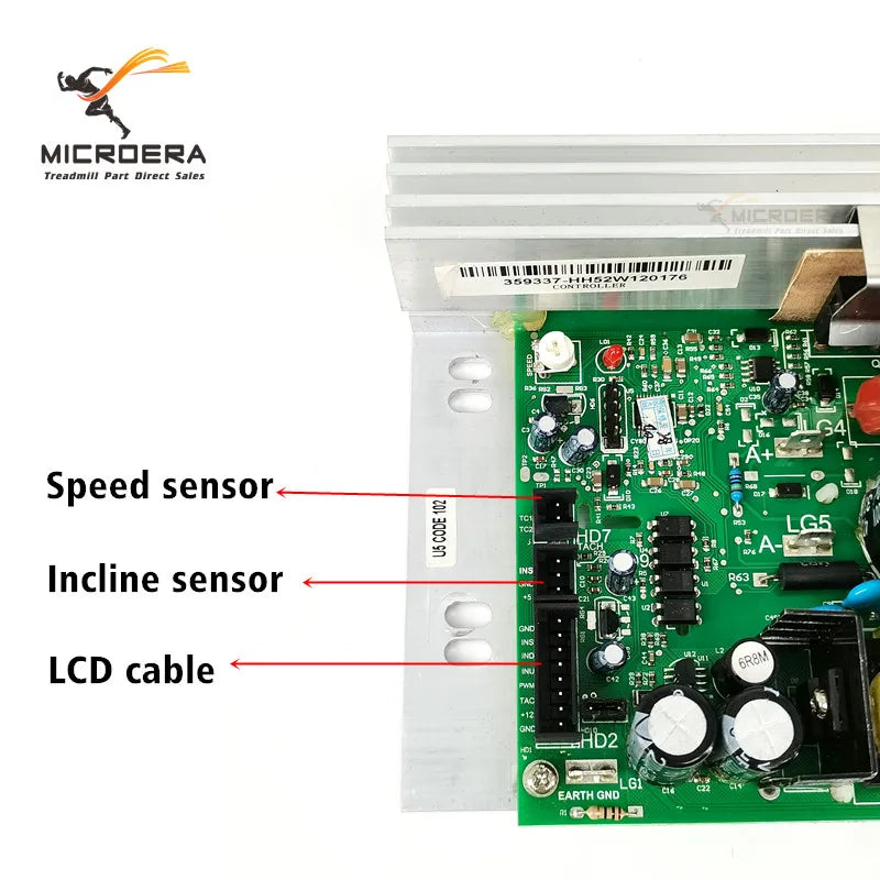 New MC2100ELS 50W 2Y Treadmill Motor Controller MC2100ELS-50W-ZY for PROFORM Nordic Track Treadmill Control Board Circuit Board