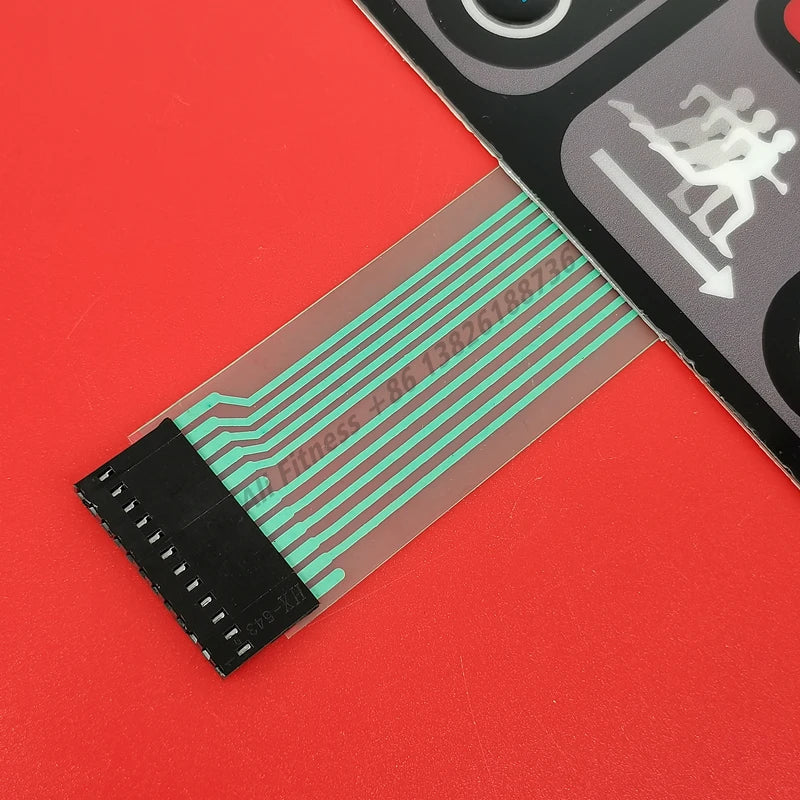 startrac STAR TRAC 9054 Treadmill Button Keypanel STAR T RAC Control Panel Membrane Sticker Film Start Stop Button keyboard