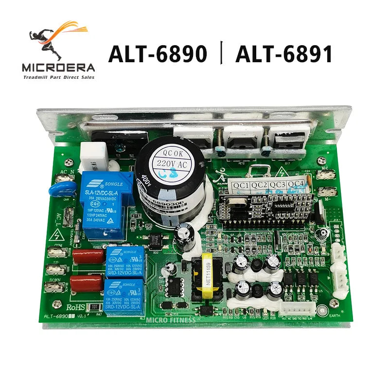 new ALT-6891 ALT-6890 Treadmill Motor Controller Control board ALT 6890 ALT 6891 for YIJIAN 8008ES SHUA Circuit board Mainboard