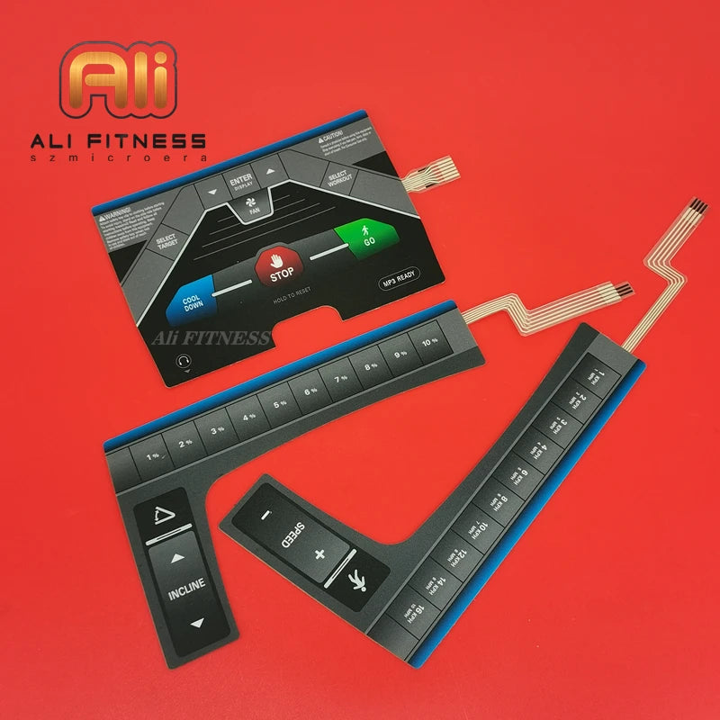 NEW Treadmill Membrane Keypad Touch Button Keyboard Digital keypad for HORIZON 841T Johnson Treadmill button
