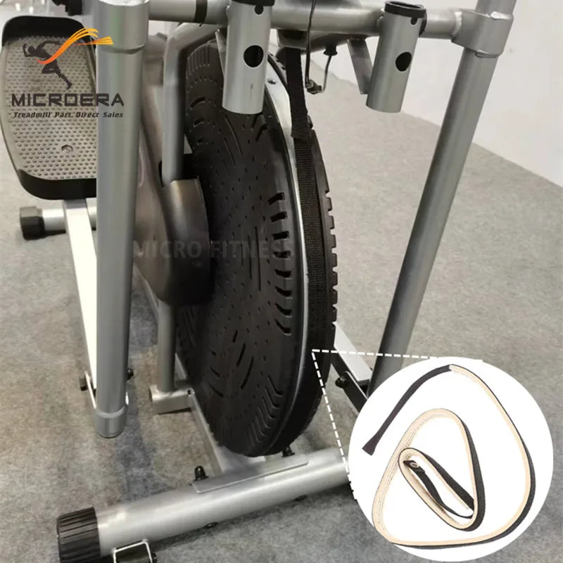 120cm Elliptical Strider Power Belt Exerbike Friction Band Bike Drag Plate Ribbon
