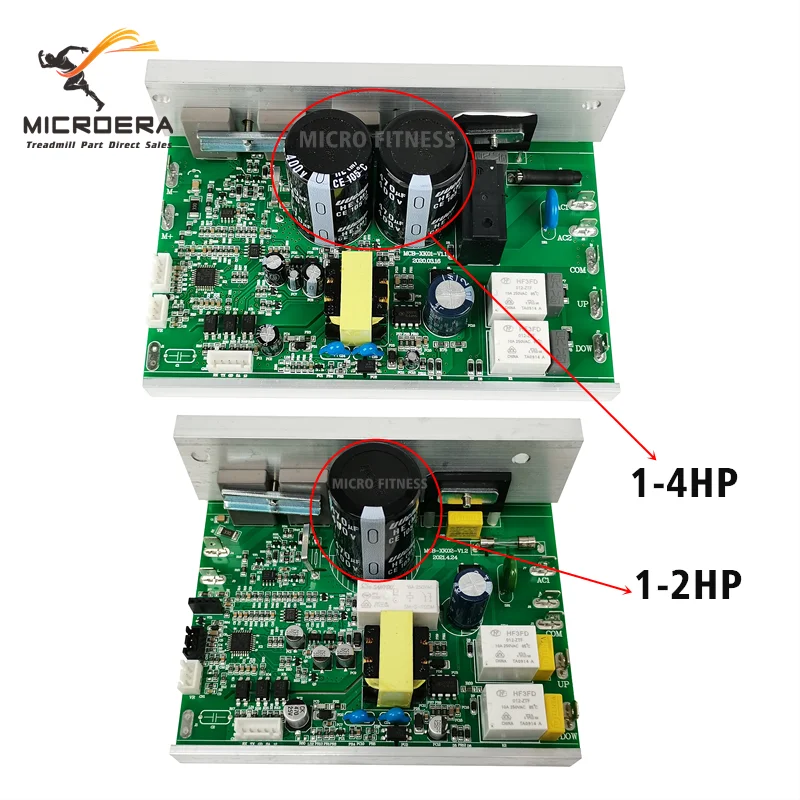 NEW General Use treadmill Controller Circuit board Control Board + Universal Treadmill instrument Display panel 1-4HP DC Motor