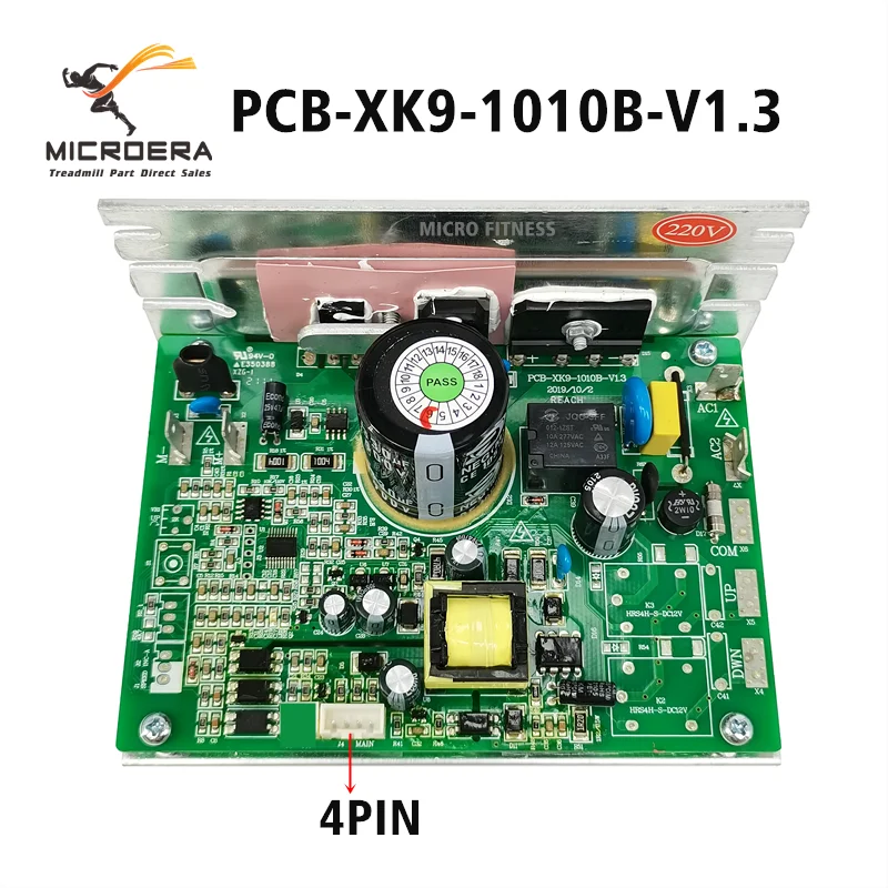 PCB-ZYXK9-1010 V1.2 PCB Original Treadmill Motor Controller PCB XK9 1010B-V1.3 For SHUA Treadmll Control board Circuit board