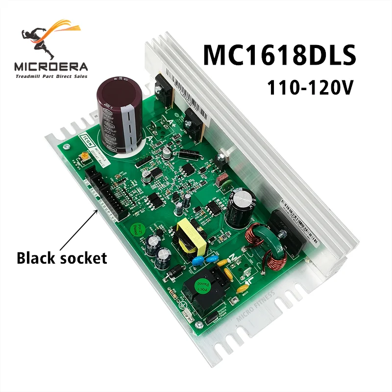 Treadmill Motor Controller MC1618DLS ZC0547 REV C Control Board MC1618DLS-TZ for ICON PROFORM Nordic Track Circuit U2CODE012 PCB