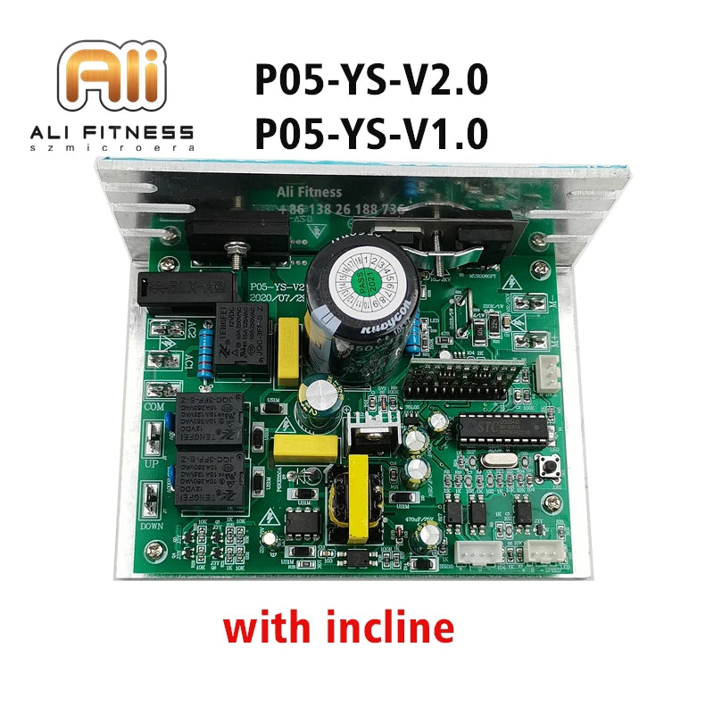 P05-YS-V2.0 P05-YS-V1.0 Treadmill Motor Controller P05 YS V2.0 P05 YS V1.0 Treadmill Control board Circuit board Motherboard