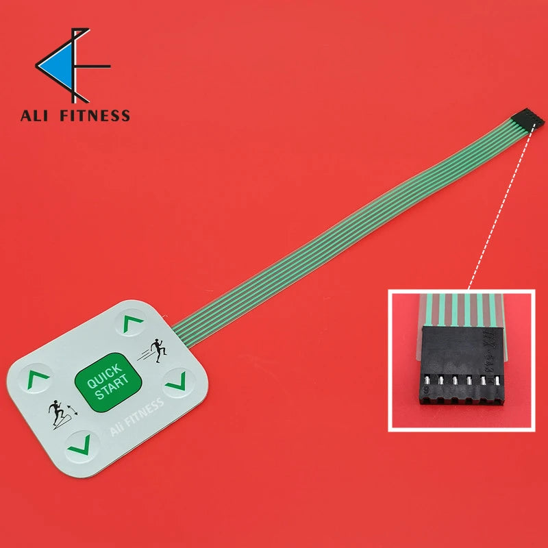 PRECOR EFX 532i Button Quick start stop elliptical Button keyboard for PRECOR EFX532i elliptical Button parts for PRECOR repair