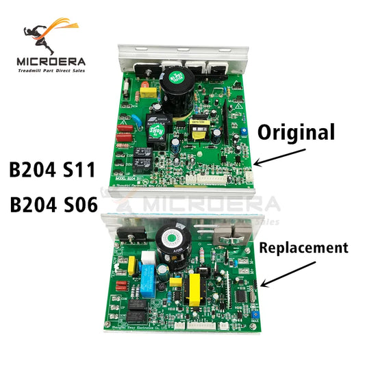 Repair B204 S11 B204S S06 for larsen Glp 3205 JOHNSON Treadmill Motor Controller lower Control Board Circuit board Motherboard