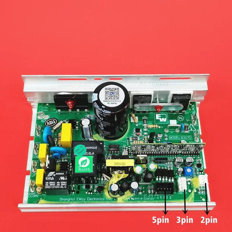 Original B307D B307115-M0-110V B307215-B1-220V B207D Treadmill Motor Controller Circuit Board for Johnson landranger CT80A LCB