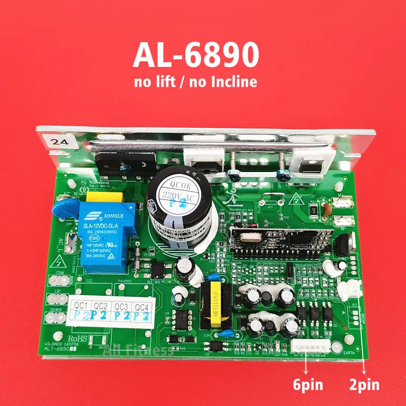 NIEW ALT-6890 ALT-6891 Treadmill Motor Controller ALT6890 ALT6891 for YIJIAN 8008ES SHUA power board Circuit board Control board