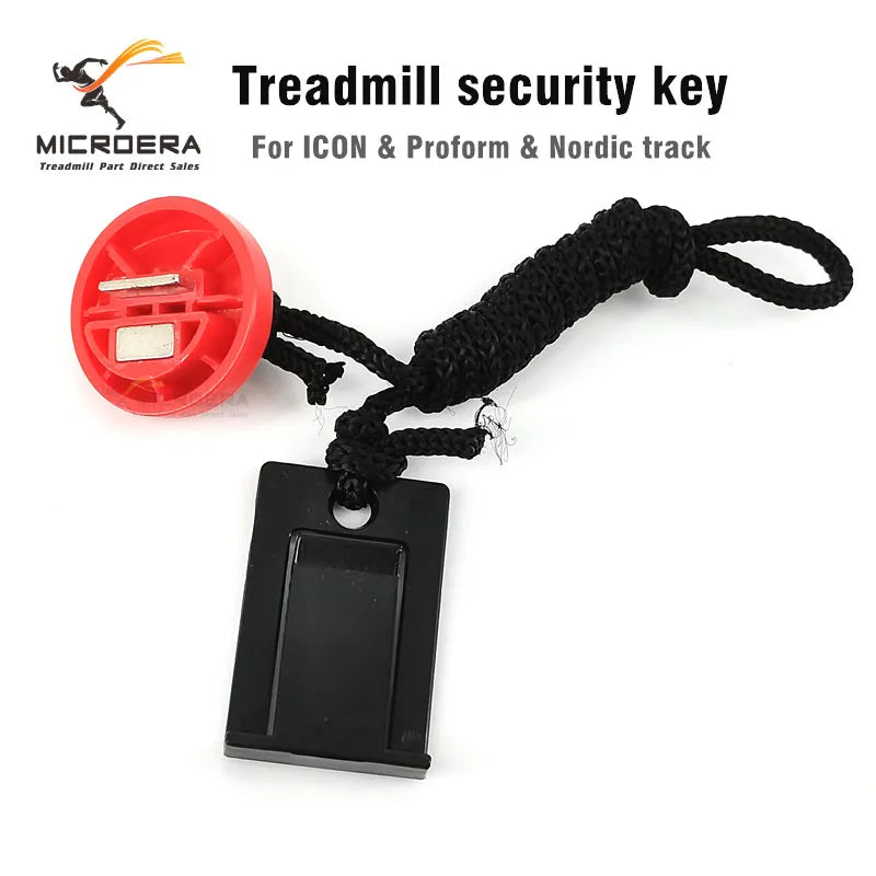 For iFIT ICON Proform Nordic track Nordictrack Reflex Treadmill Safety Key Magnetic Security Switch Lock Button