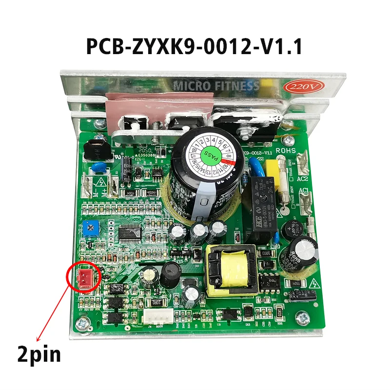 PCB-ZYXK9-0012-V1.1 Treadmill Motor Controller for BH Fitness T100BT6441 Circuit Board Control Board PCB ZYXK9 0012 V1.1