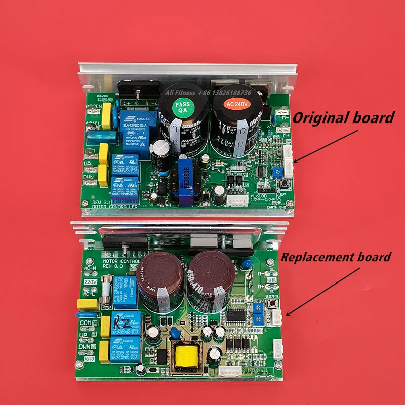 AL618D Treadmill Motor Controller lowe Control Board for JASON110817 CHISLIM MQ7 Q858 R9 Treadmill Circuit board drive power