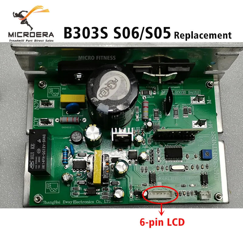 B303S S10 S06 Treadmill Motor Controller for Johnson Tempo TREO T22 T32 T33 T57 T82 Circuit board Control board Driver board
