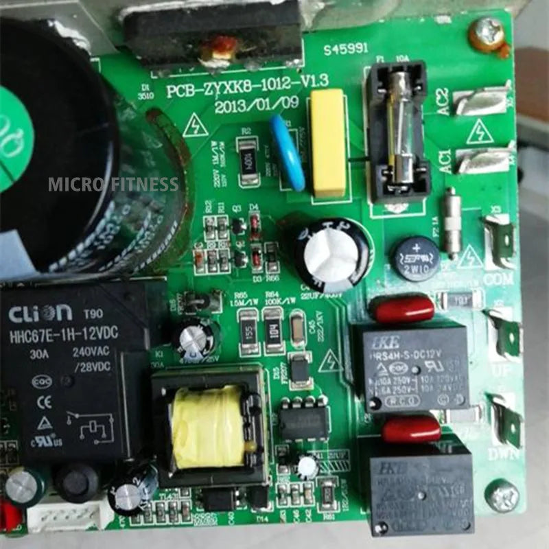 Original PCB-ZYXK8-1012-V1.3 Treadmill Motor Controller PCB ZYXK8 1012 V1.1 Motherboard ZYXK8 Power supply board Circuit board