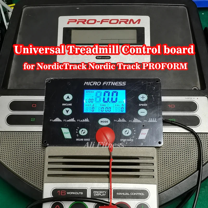 NordicTrack Nordic Track PROFORM Universal Treadmill Motor Control Panel Instrument Display Panel Controller Circuit Board PCB
