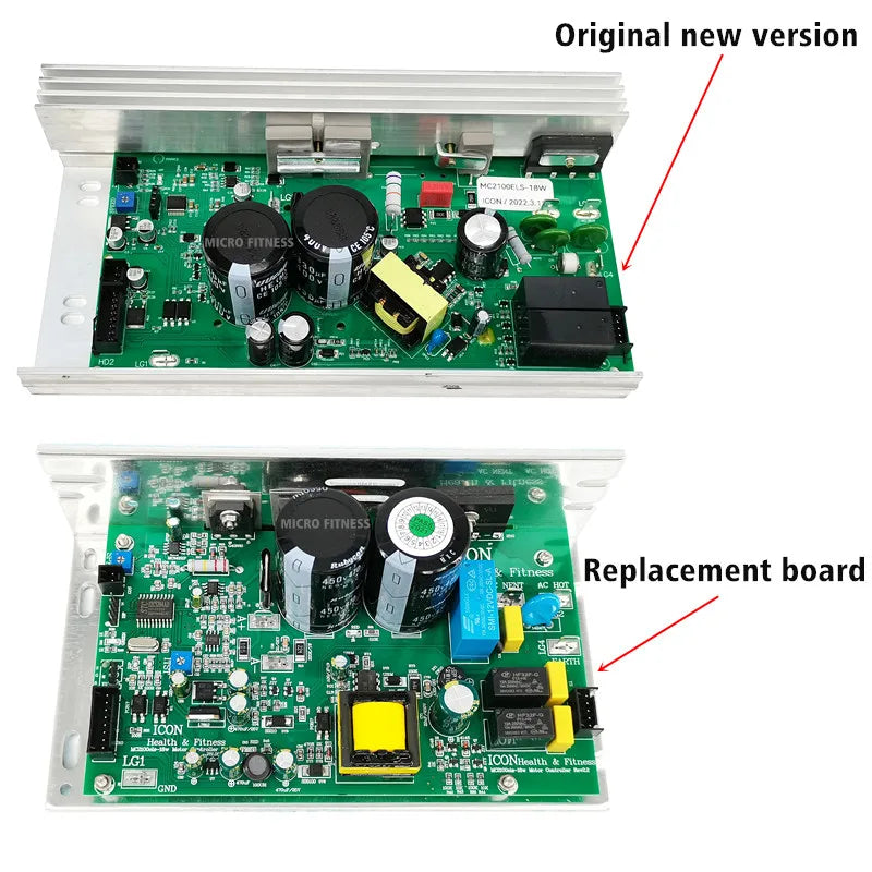 for MC2100LES-18W MC2100ELS 18W 2Y ZY for ICON PROFORM NordicTrack Treadmill Motor Controller Lower Control Board Circuit Board