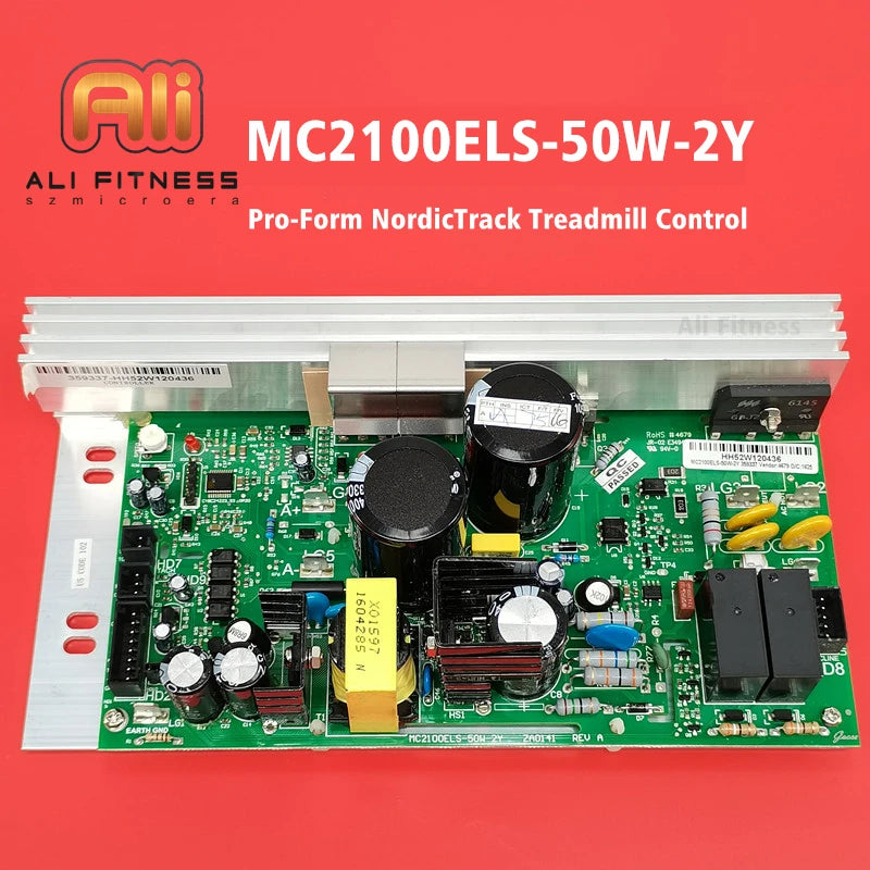 New Original ICON ProForm Nordic Track Treadmill Motor Controller MC2100ELS 50W 2Y 220VDC Lower Control Board Power Supply Board