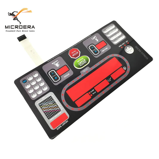Button keypad for Startrac STAR TRAC S-TRC3562 S-TRC3582 S-TRX3552 S-TRX3572 Treadmill Button keyboard Film Button Control Panel