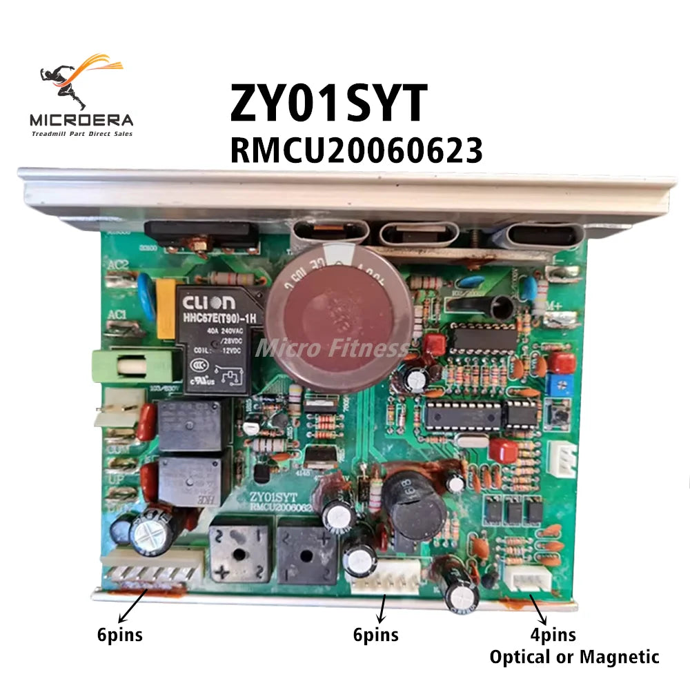 New ZY01SYT RMCU20060621 Treadmill Motor Controller Treadmill lower Control board Motherboard Circuit board Power supply Driver