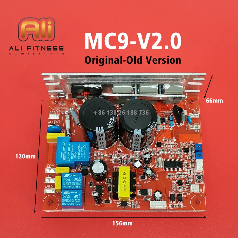 MC9-V2.0 Treadmill Motor Controller MC9-V1.2 MC9 V2.0 Control board Circuit board Driver motherboard New/Old Version
